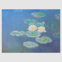 Vatten Lilies, kvällseffekt av Monet