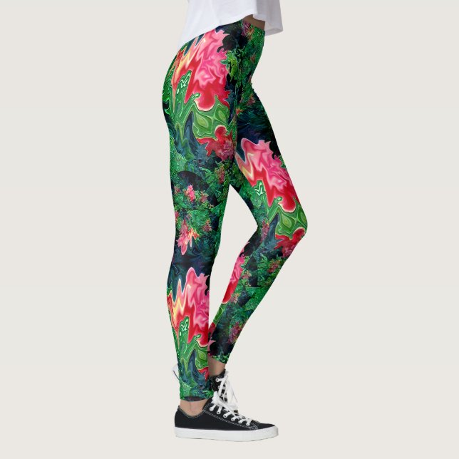 Vatten Lilies..... Leggings (Höger)
