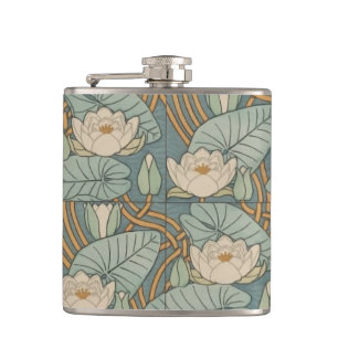 Vatten Lilies Lily Art nouveau Nature Fickplunta