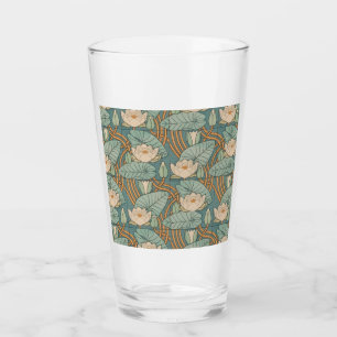 Vatten Lilies Lily Art nouveau Nature Glaskopp