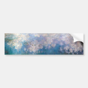 Vatten Lilies - molnen, Claude Monet Bildekal