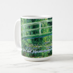 Vatten Lilies och japanska bron, Claude Monet Kaffemugg