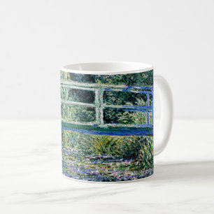 "Vatten Lilies och japanska bron" Kaffemugg