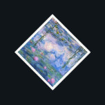 Vatten Lilies Pappersservett<br><div class="desc">. - Vatten Lilies är en serie på över 200 oljemålningar av Fransk Impressionist Claude Monet. Den här målningen,  som avslutades 1919,  har blå och rosa nyanser.</div>