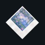 Vatten Lilies Pappersservett<br><div class="desc">. - Vatten Lilies är en serie på över 200 oljemålningar av Fransk Impressionist Claude Monet. Den här målningen,  som avslutades 1919,  har blå och rosa nyanser.</div>