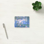Vatten Lilies Post-it Block<br><div class="desc">Vatten Lilies är en serie på över 200 oljemålningar av Fransk Impressionist Claude Monet. Den här målningen,  som avslutades 1919,  har blå och rosa nyanser.</div>