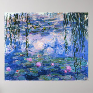 Vatten Lilies Poster