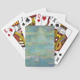 Vatten Lilies-serien av Claude Monet Casinokort