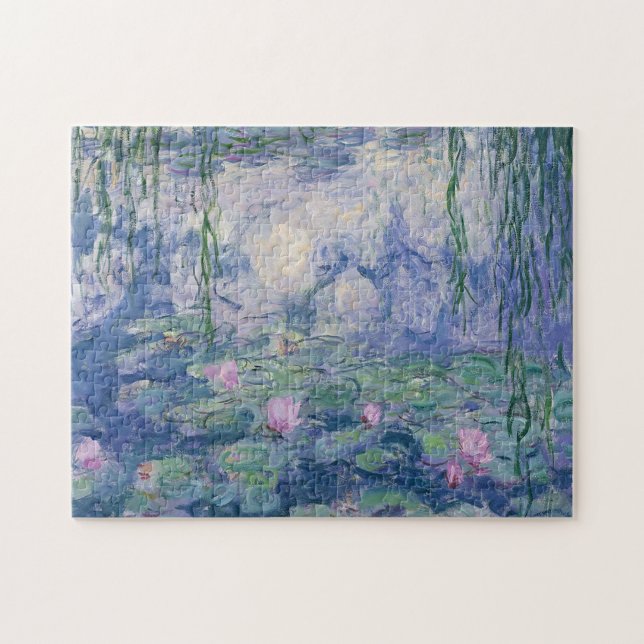 Vatten Lilies-serien av Claude Monet Puzzle Pussel (Horisontell)