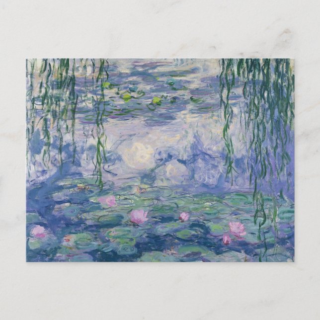 Vatten Lilies-serien efter Monet-vykort Vykort (Framsida)