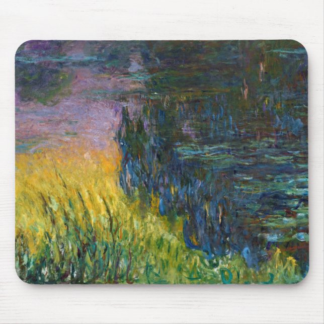 Vatten Lilies - Setting Sol, Claude Monet, 1916 Musmatta (Framsidan)