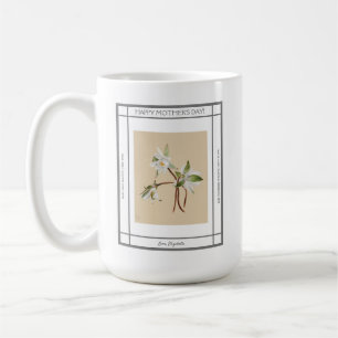 Vatten Lilies Vintage Mor Kaffemugg
