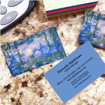 Vatten Lilies Visitkort<br><div class="desc">Vatten Lilies är en serie på över 200 oljemålningar av Fransk Impressionist Claude Monet. Den här målningen,  som avslutades 1919,  har blå och rosa nyanser.</div>