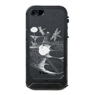 Vatten-liljegravering Vattentät iPhone SE/5/5s Skal