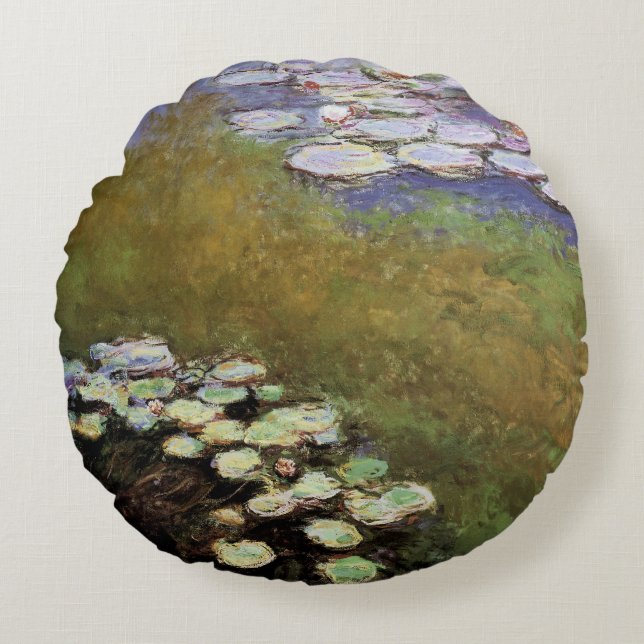 Vatten-Lillies, 1914-17 Rund Kudde (Framsidan)