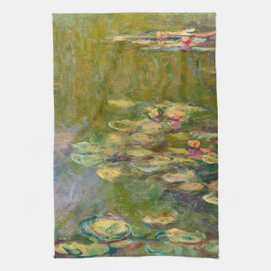 VATTEN LILLIES av Claude Monet Kökshandduk