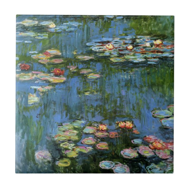 Vatten Lillies by Monet Kakelplatta (Framsidan)