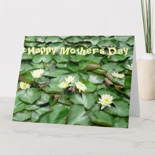 Vatten Lillies Kort (Framsida)