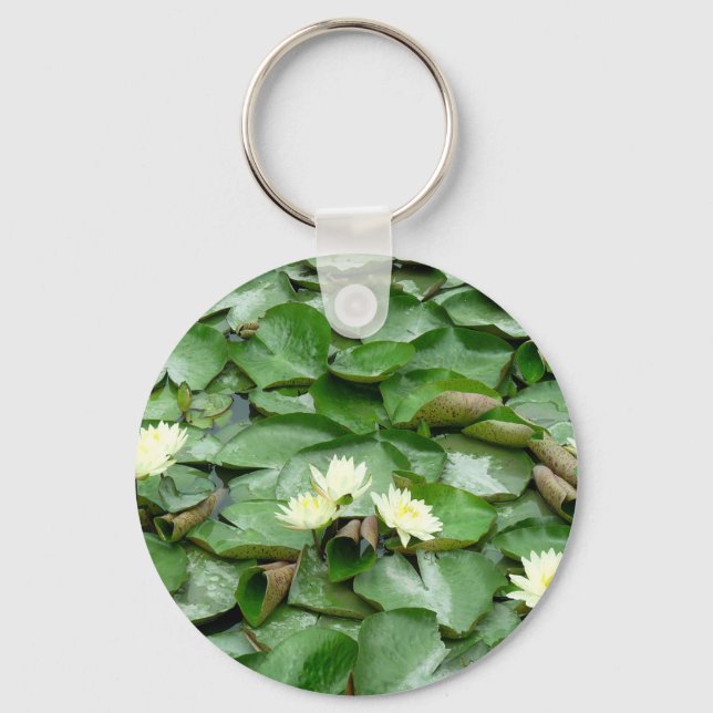 Vatten Lillies Nyckelring (Framsida)