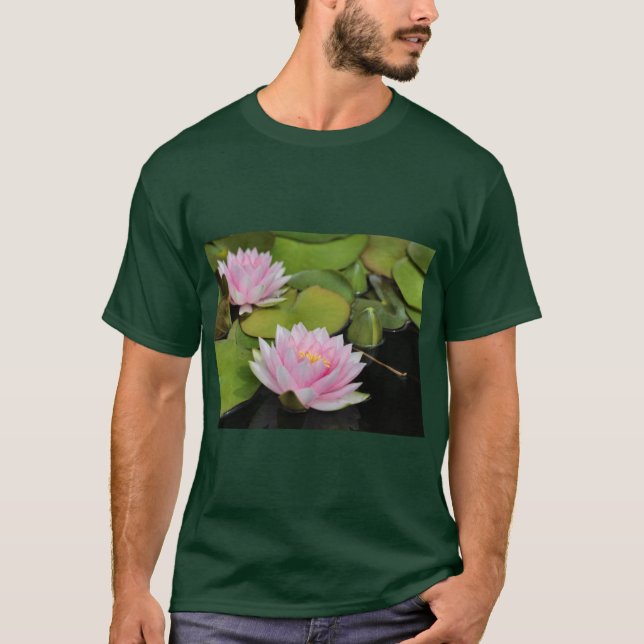 Vatten Lillies T Shirt (Framsida)