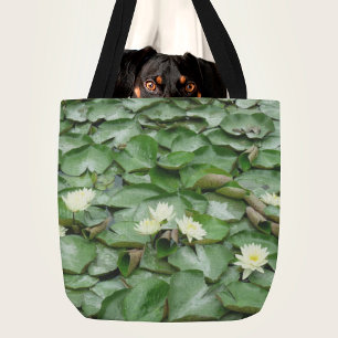 Vatten Lillies Tygkasse