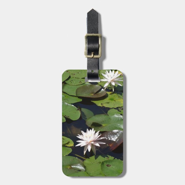 Vatten Lily Bagagebricka (Vertikal Framsida)