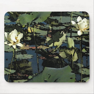 Vatten Lily Blommars Musmatta