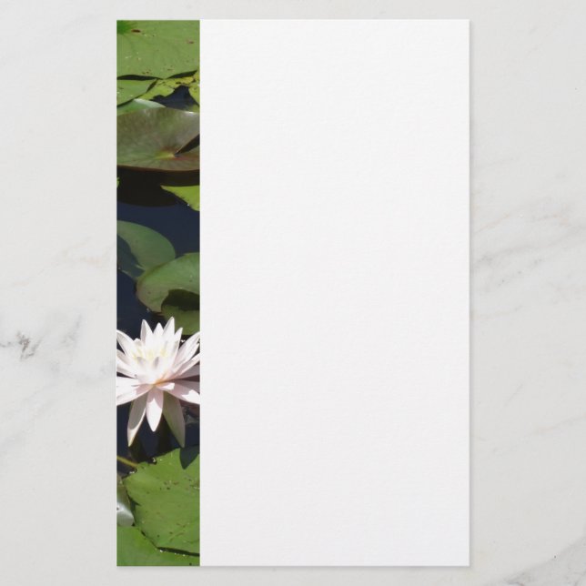 Vatten Lily Brevpapper (Framsida)