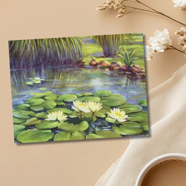 Vatten Lily by Cargill, 1937 Vykort (Skapare uppladdad)