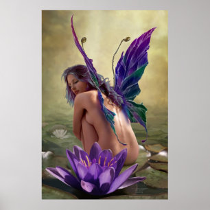 Vatten Lily by J. Matthew Root Poster