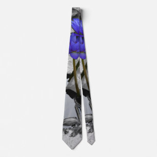 Vatten Lily Kärlek Tie Slips