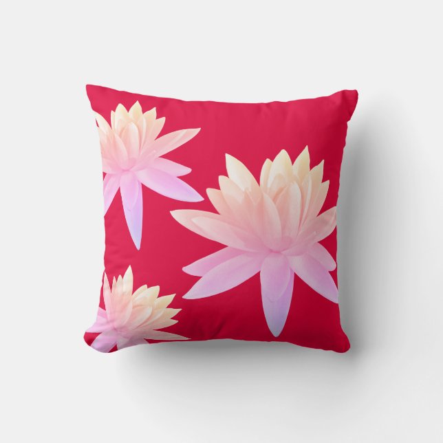 Vatten Lily Kudde (Framsida)