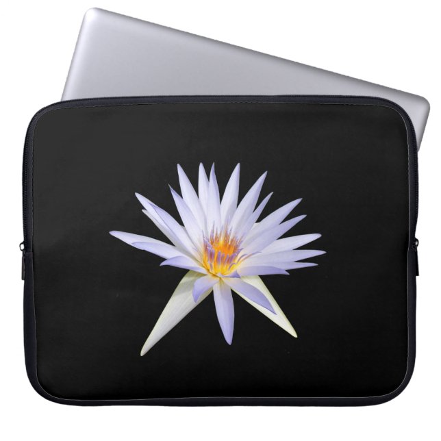 Vatten Lily Laptop Fodral (Framsidan)
