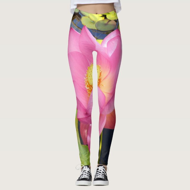 Vatten Lily Leggings (Framsida)