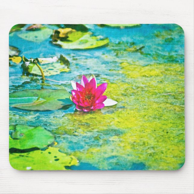 Vatten Lily Lilypad Musmatta (Framsidan)