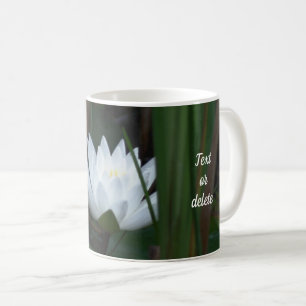 Vatten Lily Lotus Flower Aglow Personlig Kaffemugg