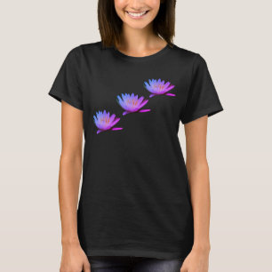 Vatten Lily Lotus Flower T Shirt