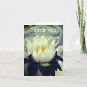 Vatten Lily Lotus Flower Tack-kort Tack Kort