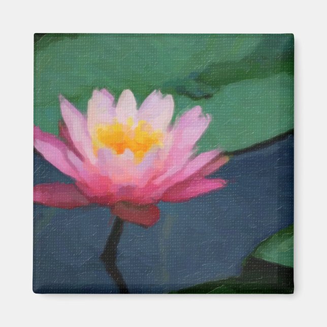 Vatten Lily Magnet (Framsidan)