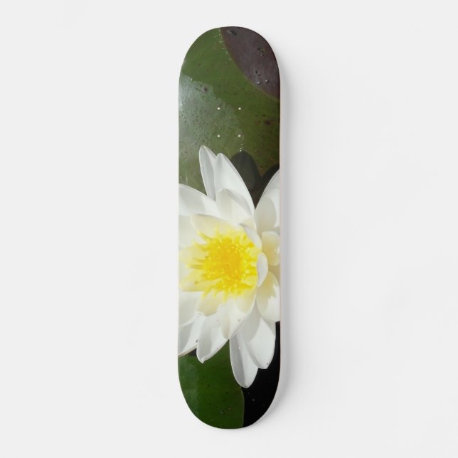 Vatten Lily Mini Skateboard Bräda 18,7 Cm (Framsida)