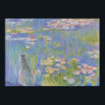 Vatten lily och cat Oscar-Claude Monet Poster<br><div class="desc">個"メ ラ ノ 術 budg2009"budgivningsbud bud bud bud budg.</div>