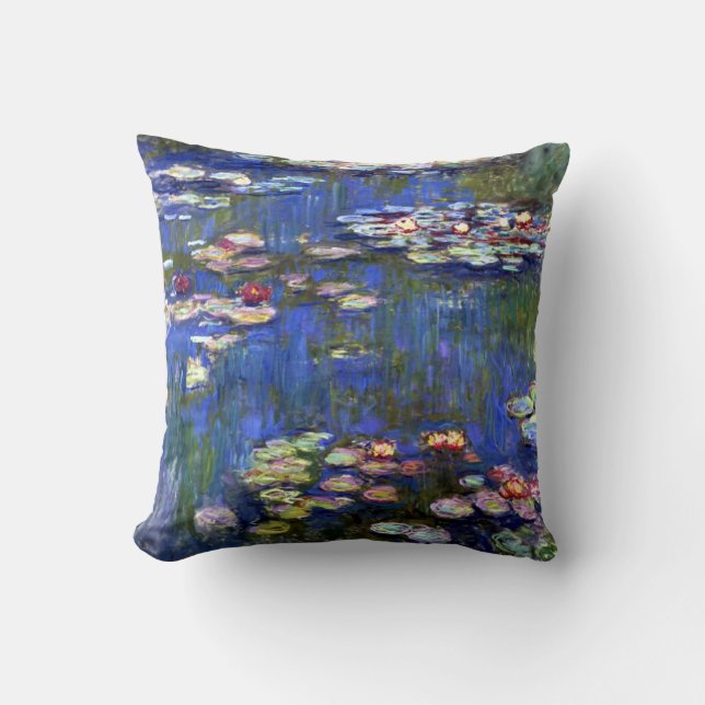 Vatten Lily Pond American MoJo Pillow Kudde (Framsida)