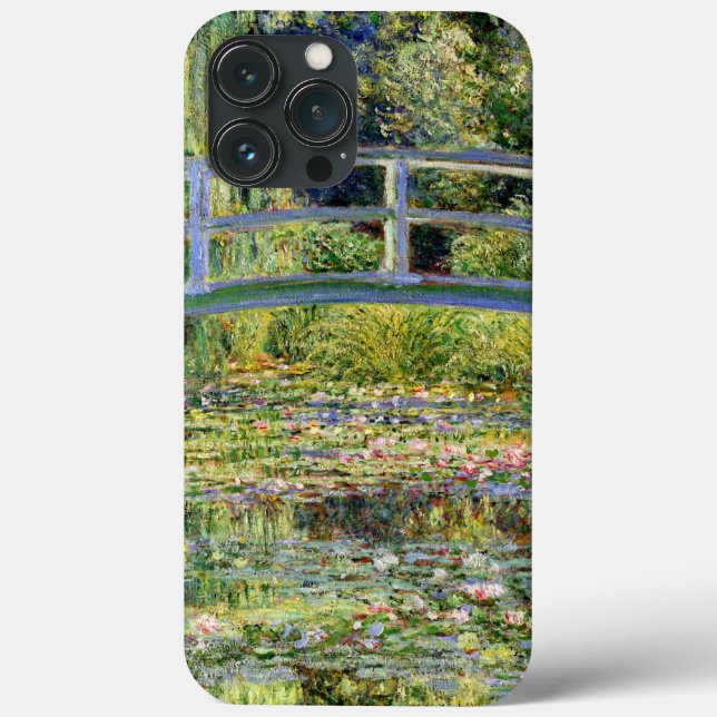 Vatten-Lily Pond av Monet Fine Art (Baksida)