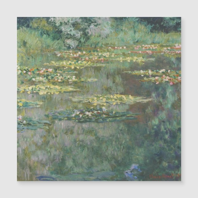 Vatten Lily Pond Claude Monet (Framsida)