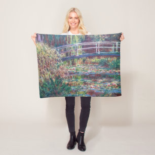 Vatten Lily Pond (Harmonie Ro), Monet Fleecefilt
