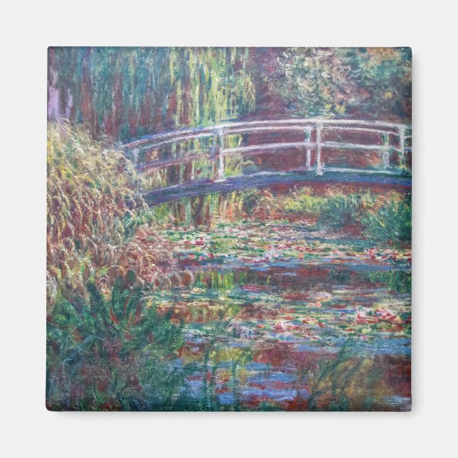 Vatten Lily Pond (Harmonie Ro), Monet Magnet (Framsidan)