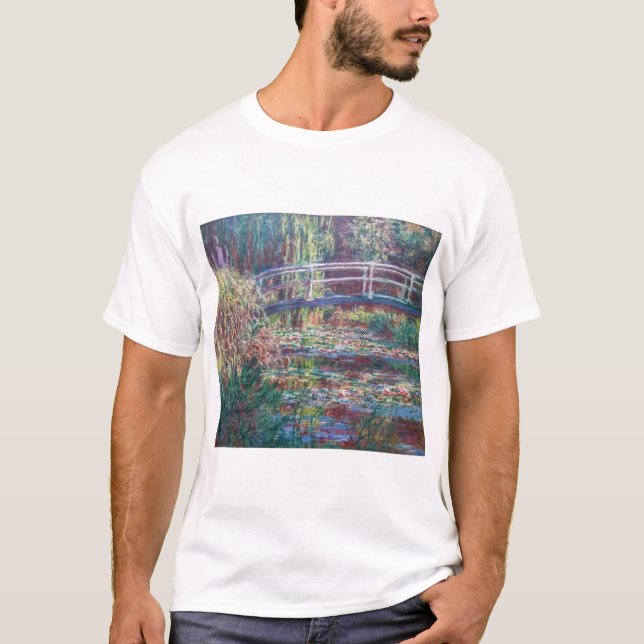 Vatten Lily Pond (Harmonie Ro), Monet T Shirt (Framsida)