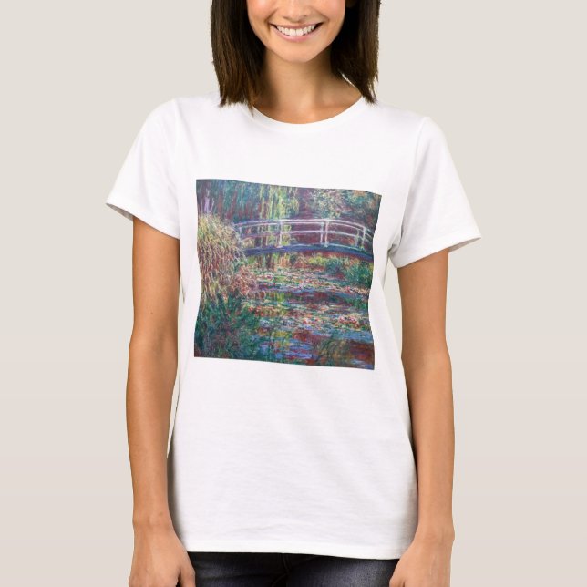 Vatten Lily Pond (Harmonie Ro), Monet T Shirt (Framsida)