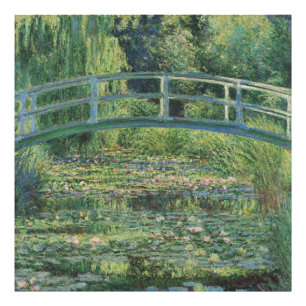 Vatten-Lily Pond, liggande Oljemålning, Monet Fototryck