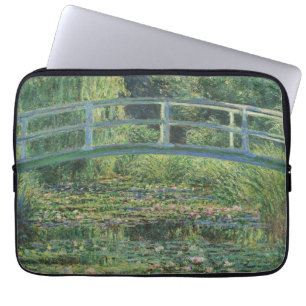 Vatten-Lily Pond, liggande Oljemålning, Monet Laptop Fodral